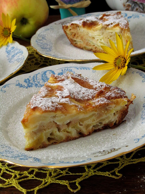 Шарлотка "лентяйка"