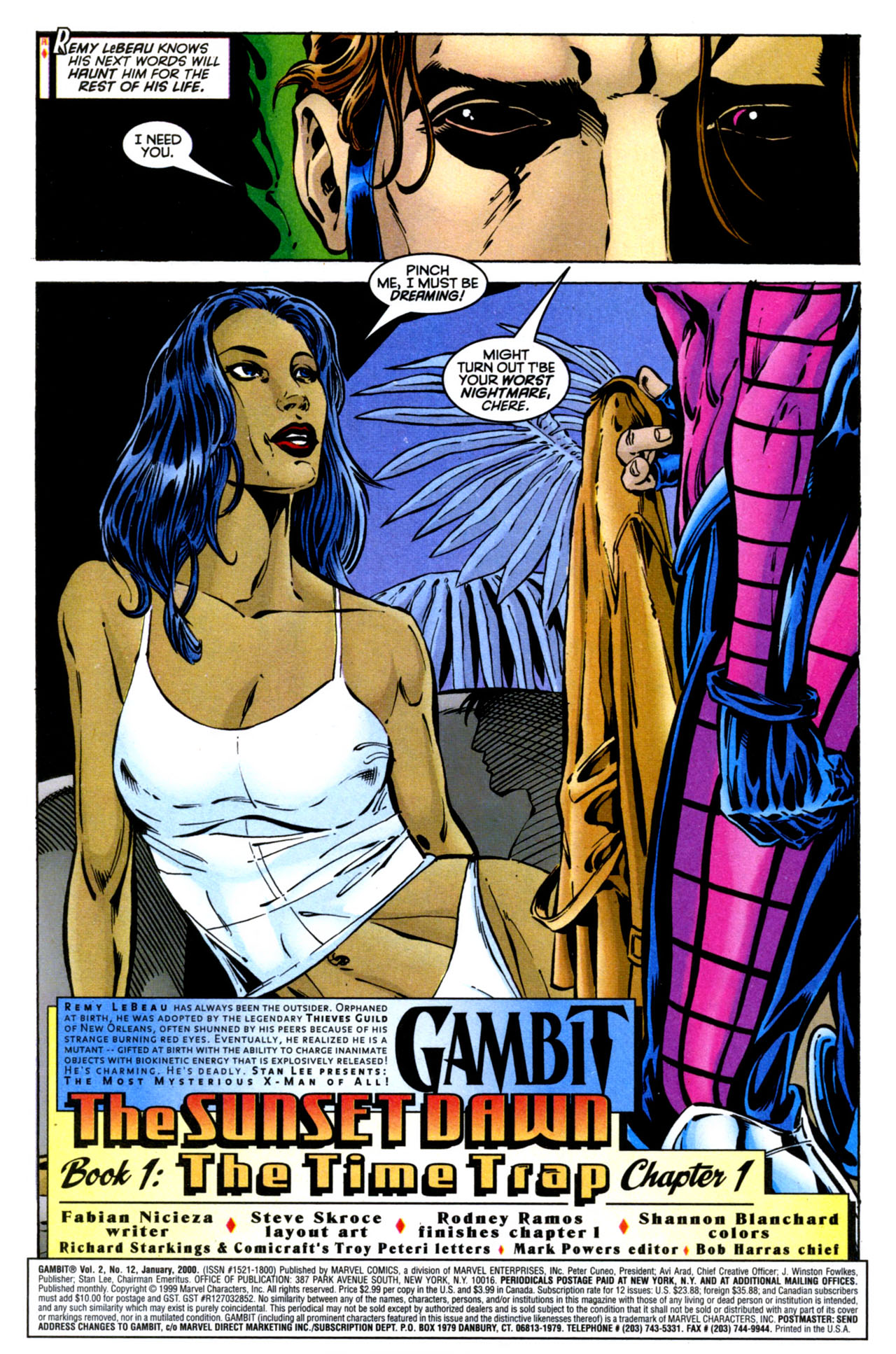 Read online Gambit (1999) comic -  Issue #12 - 2