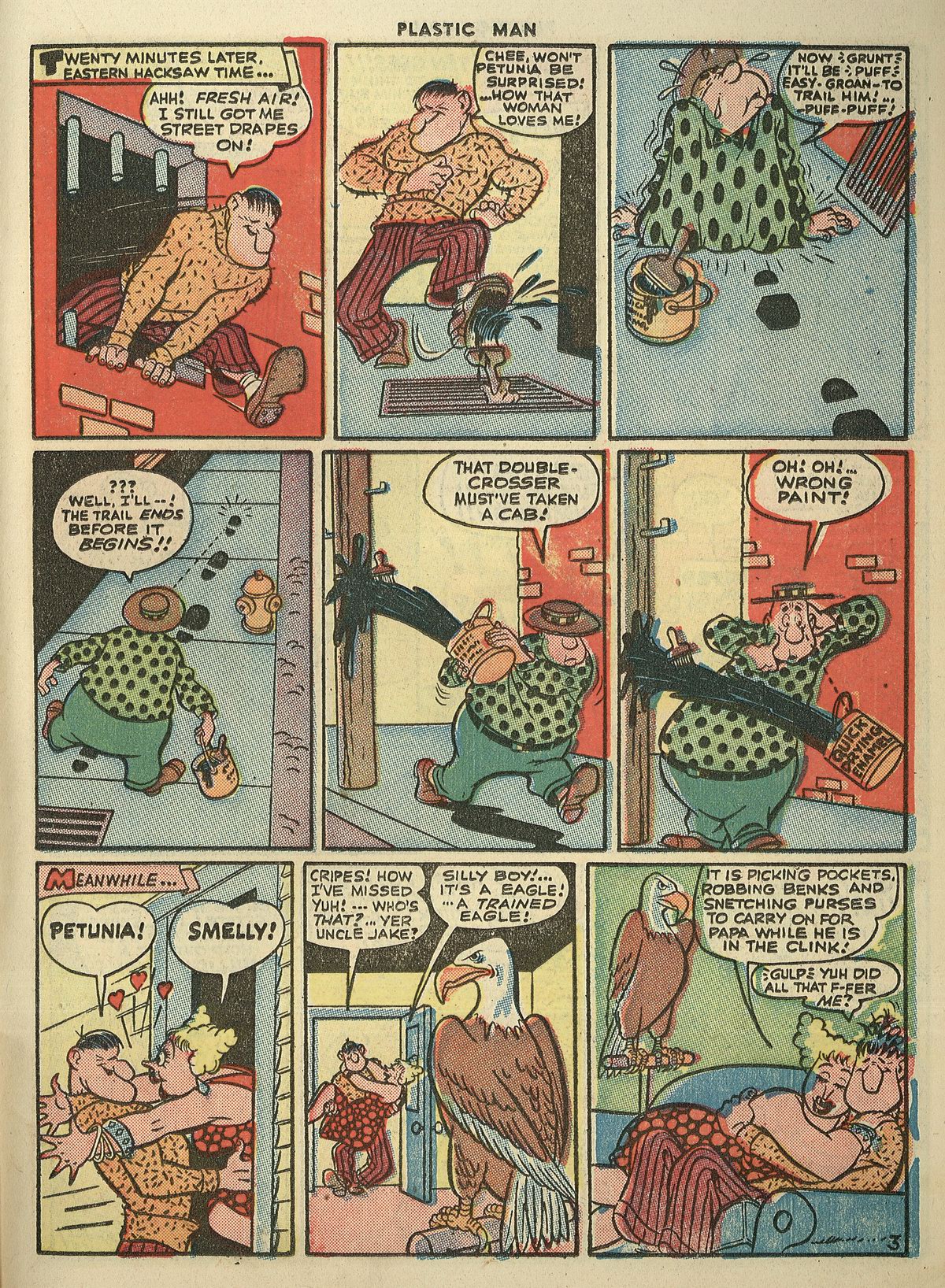 Read online Plastic Man (1943) comic -  Issue #3 - 29