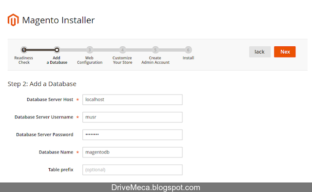 DriveMeca instalando y configurando Magento 2 en Linux Ubuntu Xenial Server
