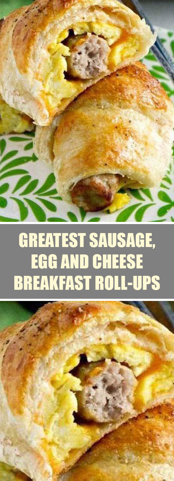 Greatest Sausage, Egg and Cheese Breakfast RollUps Recipes With Richard