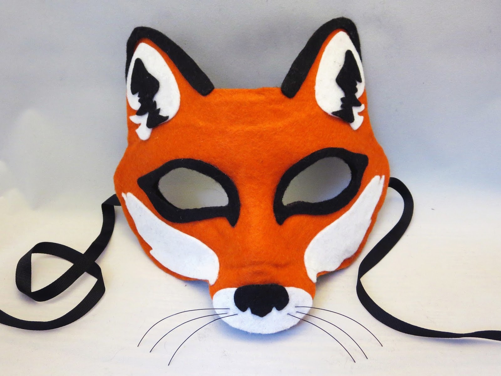 Wedding Felt Animal Masks