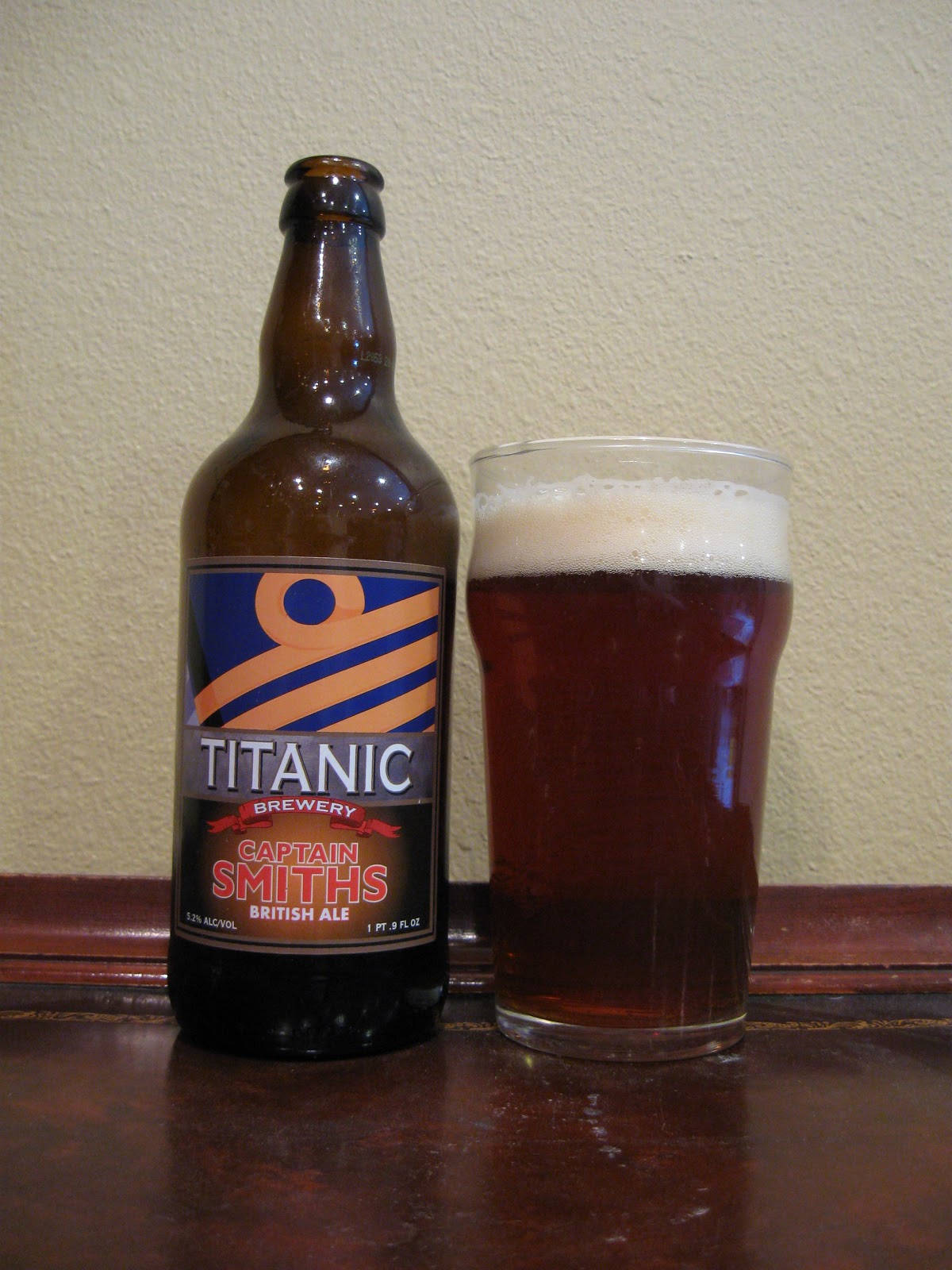 Doing Beer Justice Titanic Brewery Captain Smiths British Ale