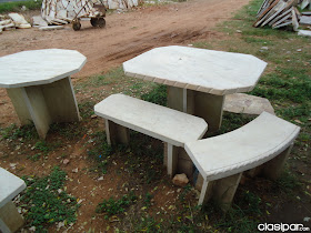 Decoracion Actual de moda: Muebles de Piedra para el Jardín