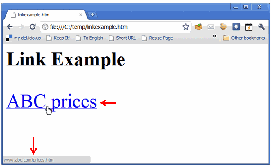 cis275 Topics: HTML links