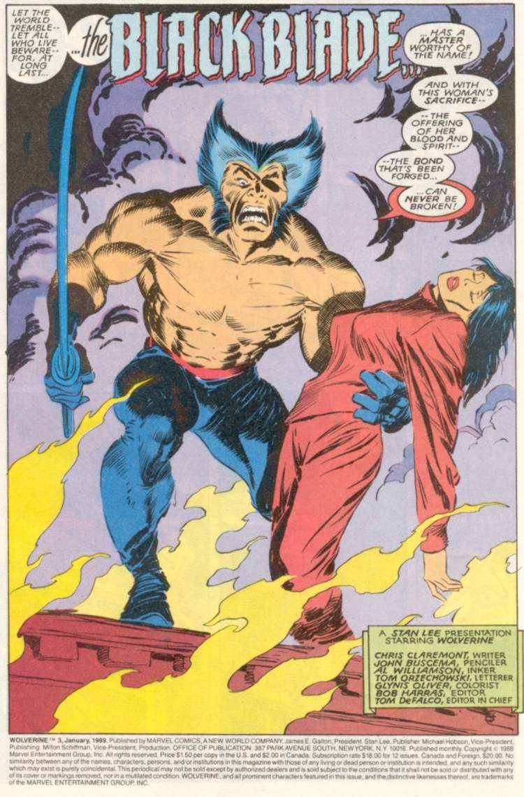 Wolverine (1988) Issue #3 #4 - English 2