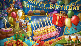 Happy Birthday e-card HD Wallpapers for Desktop 1080p free download