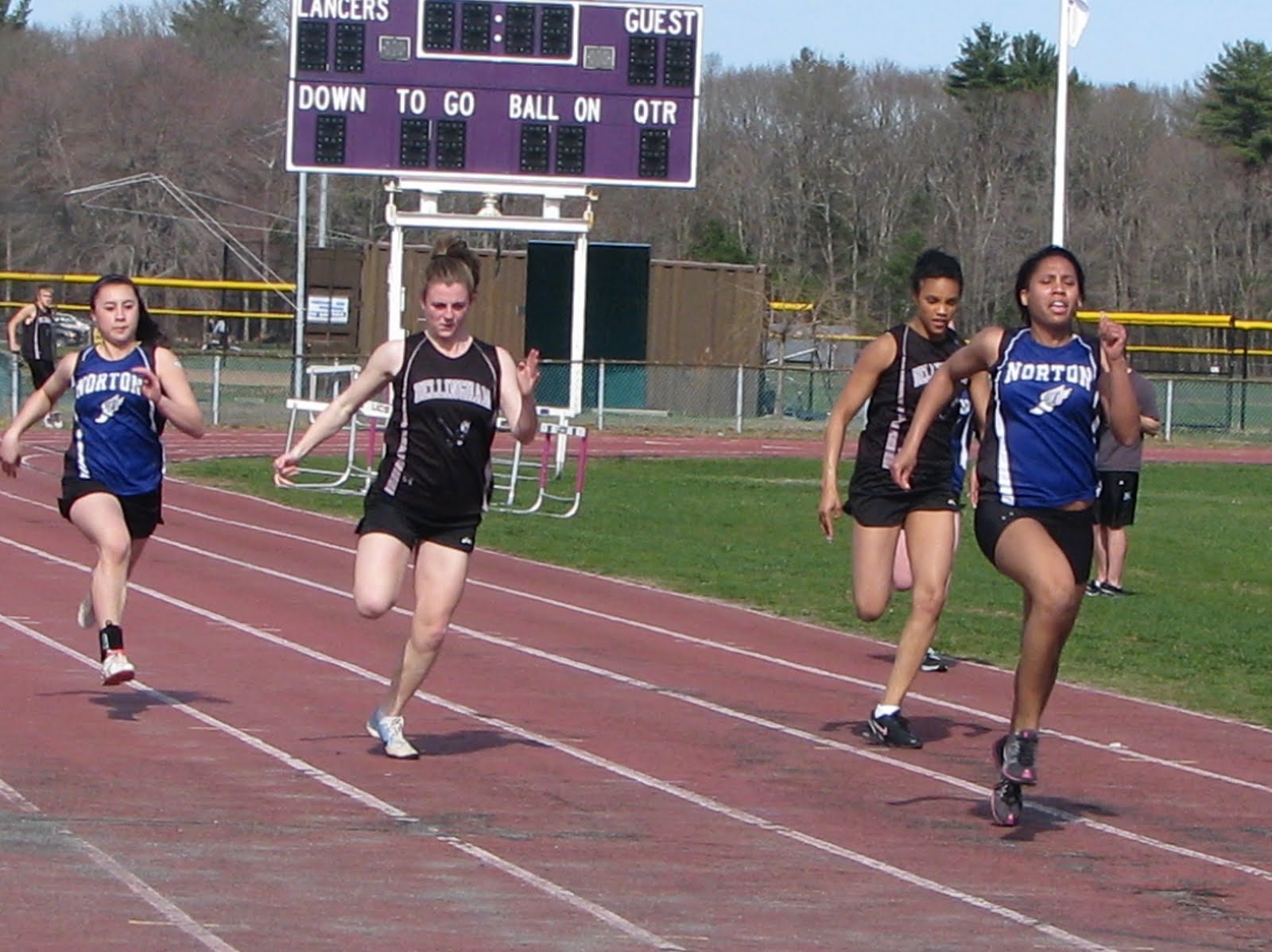 NORTON TRACK AND FIELD Norton Girls Beat Bellingham