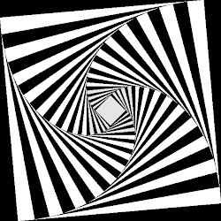 geometric drawing tutorial illusion drawings whirls optical patterns tessellation illusions square 3d draw op remember paste dizzy squares shape lessons