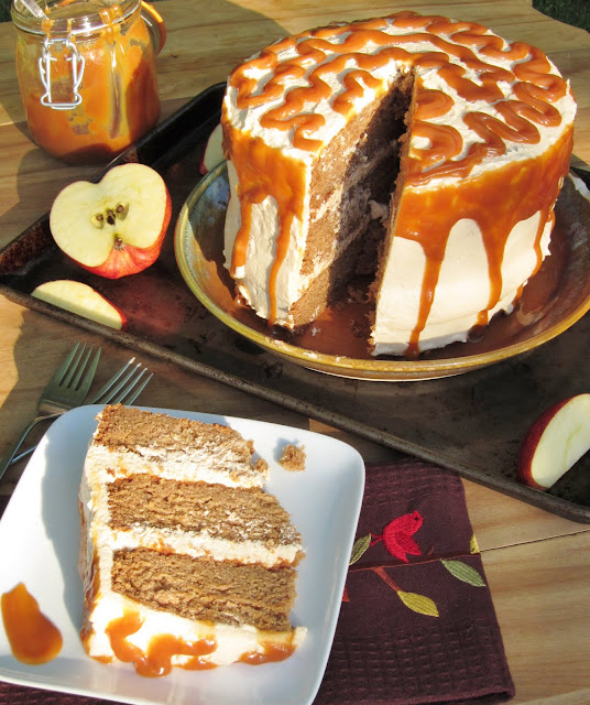 Arctic Garden Studio Caramel Apple Cake