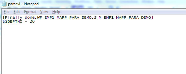 Basic Informatica Tutorial: Mapping Parameters & Mapping variables