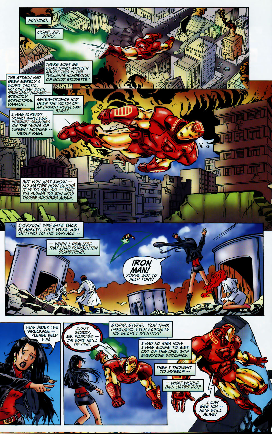 Read online Iron Man (1998) comic -  Issue #1/2 - 15