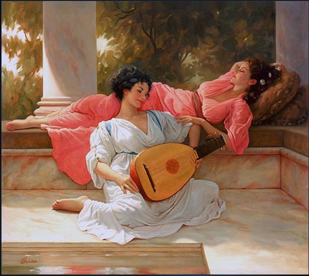 Romantic Realist Figurative painter"Mark Arian" Fine Art and You