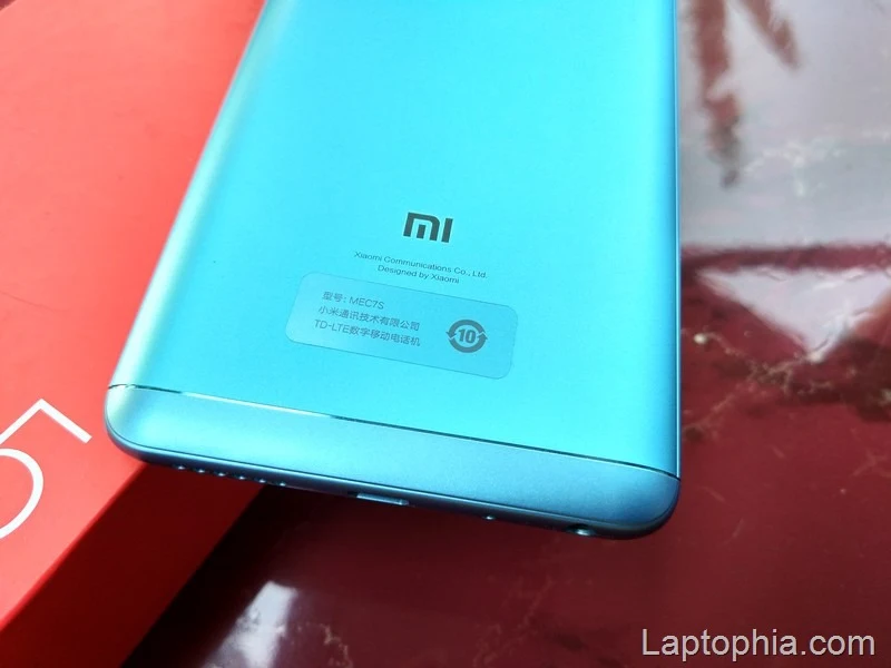 Desain Xiaomi Redmi Note 5