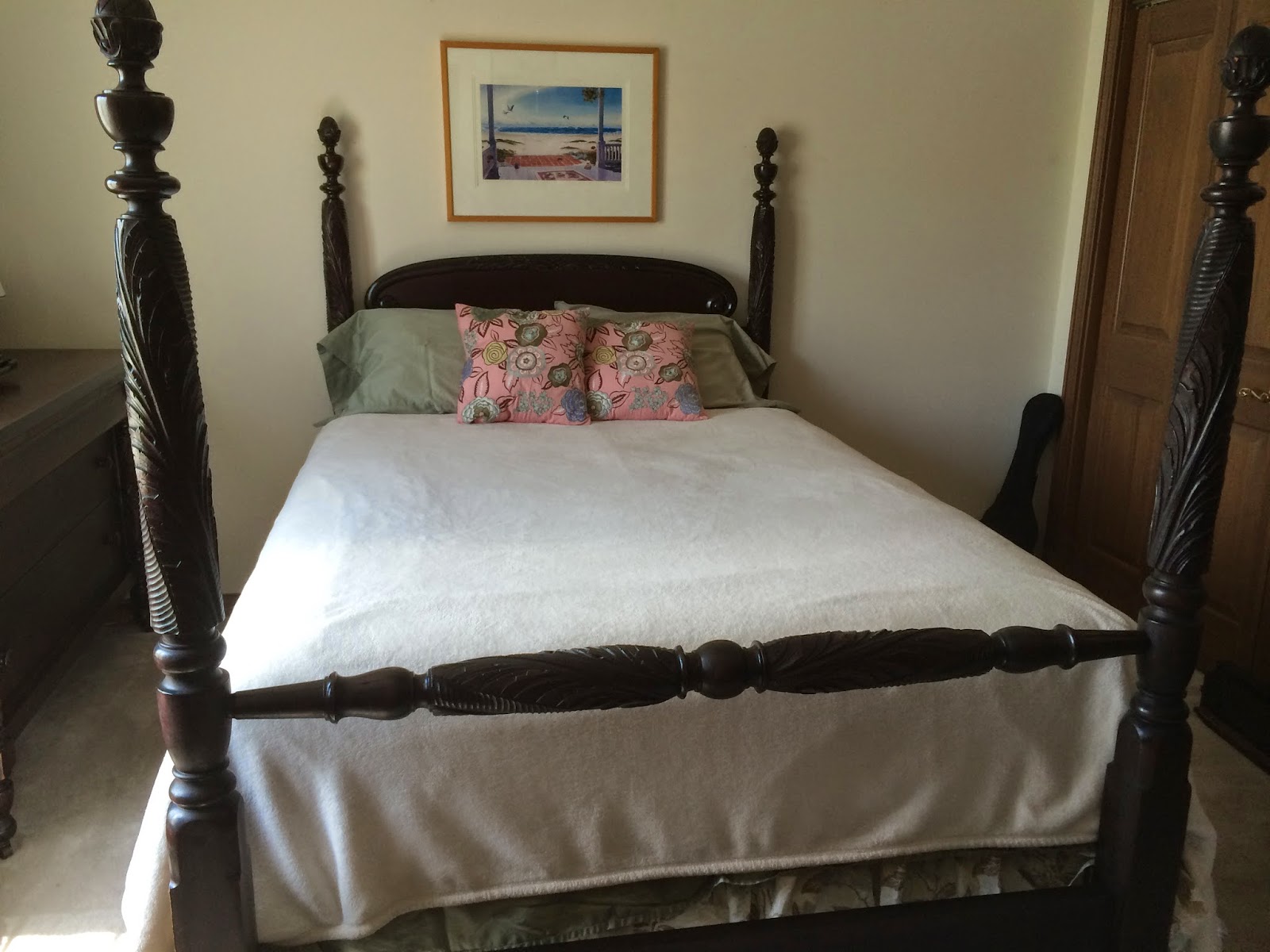 A New Chapter DIY Converting antique bed to queen mattress