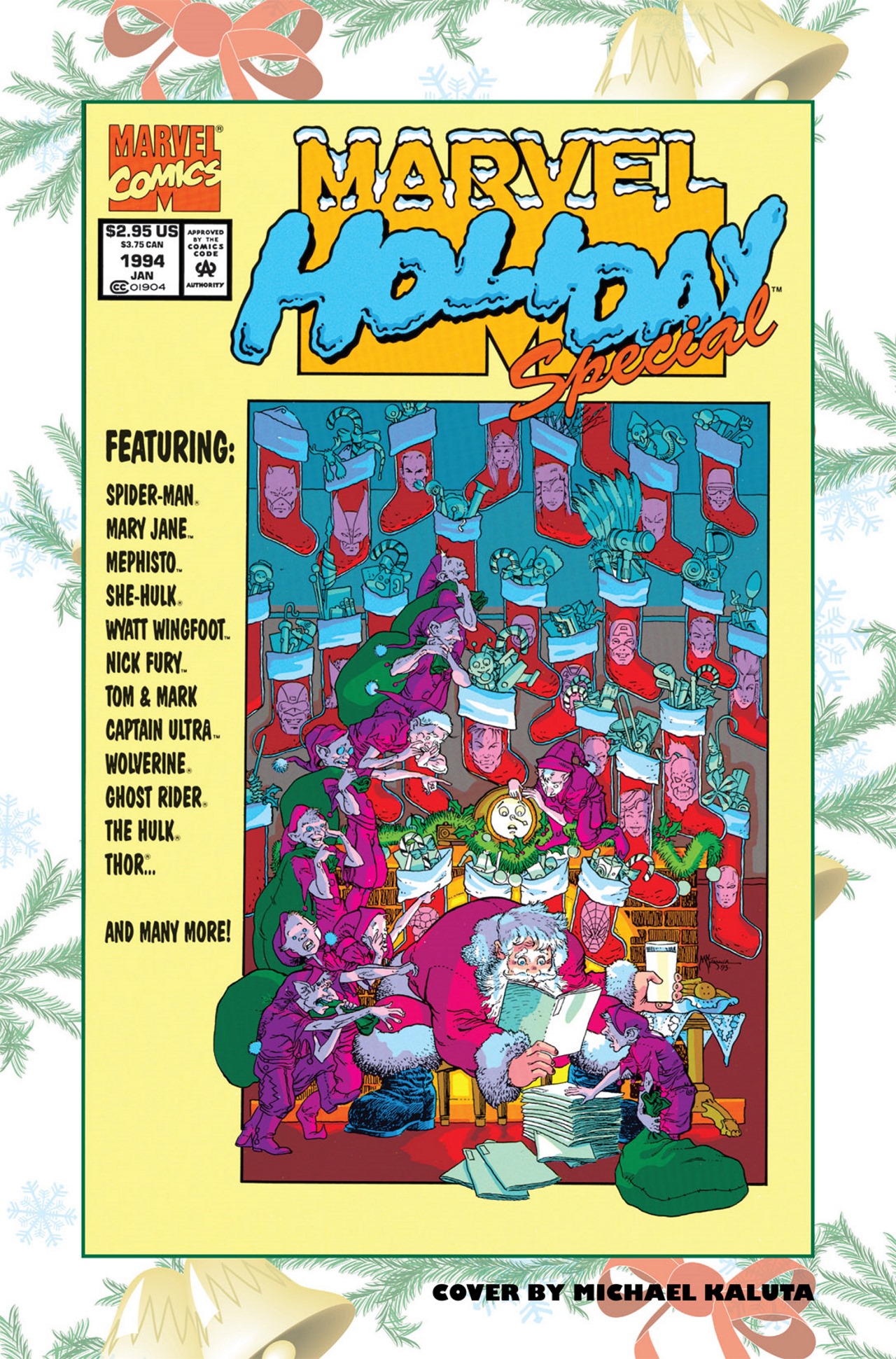 Read online Marvel Holiday Special (1991) comic -  Issue #2006 - 33