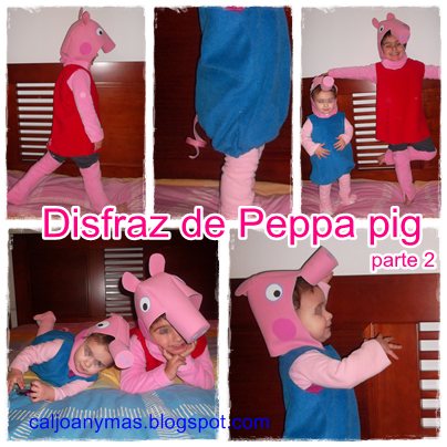 Joan y más: DISFRAZ PEPPA PIG 2)