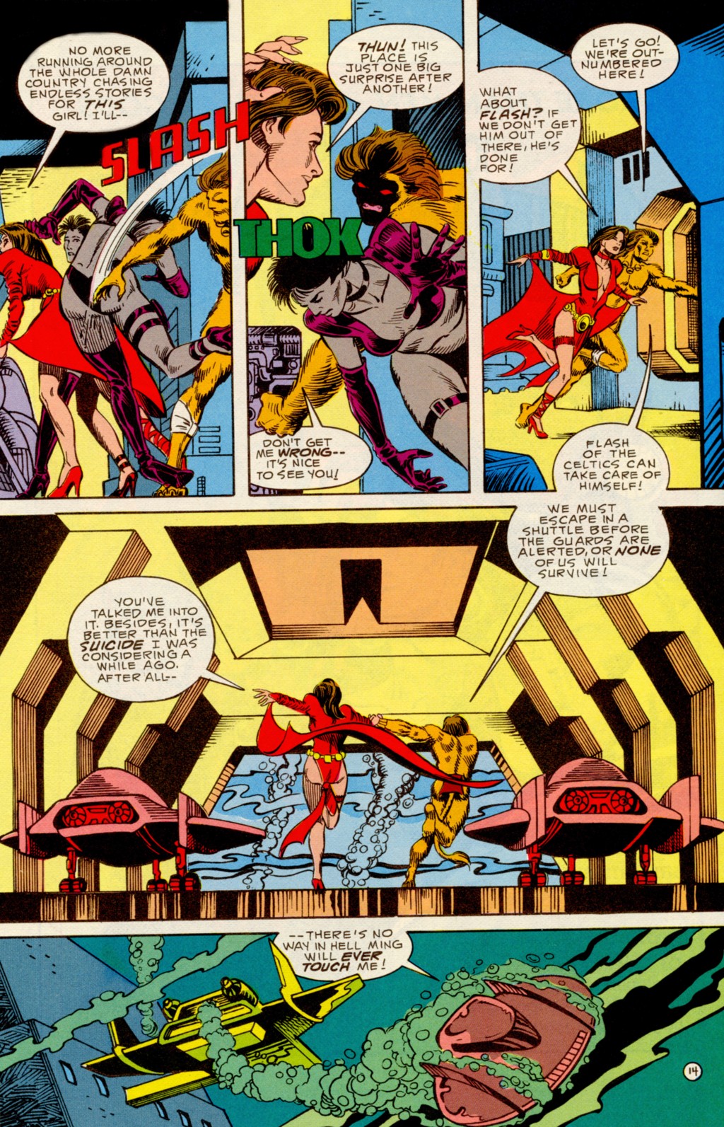 Read online Flash Gordon (1988) comic -  Issue #3 - 14