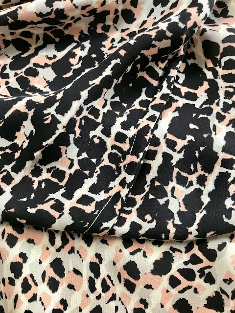 Diary of a Chain Stitcher: Elbe Textiles Zero Waste Kimono in Silk Double Georgette from The Fabric Store