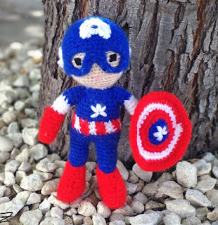 PATRON GRATIS CAPITAN AMERICA AMIGURUMI 36538