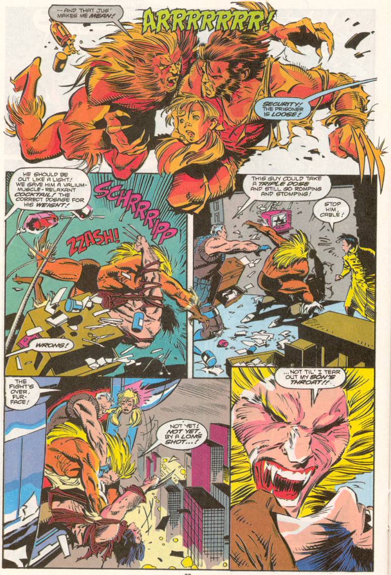 Read online Wolverine (1988) comic -  Issue #42 - 17