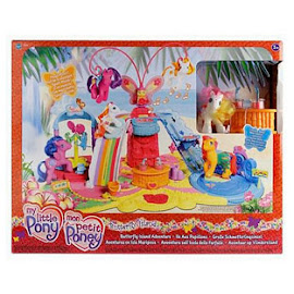 My Little Pony Honolu-Loo Building Playsets Butterfly Island G3 Pony