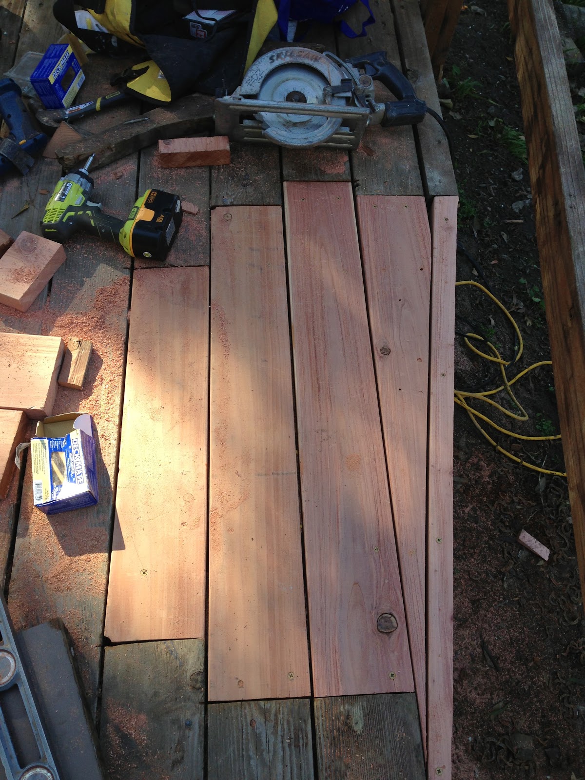 View of SPCG Project: Deck Repair and Foundation Post Reinforcement