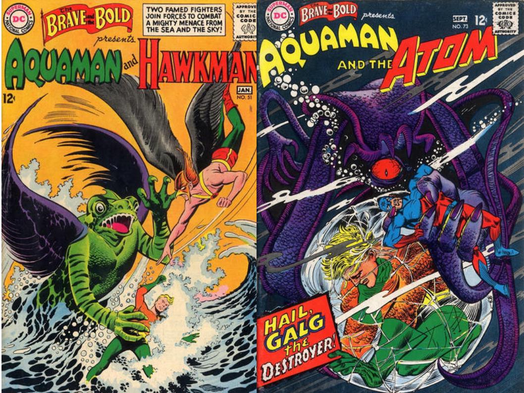 Dave's Comic Heroes Blog: Batman Meets Aquaman