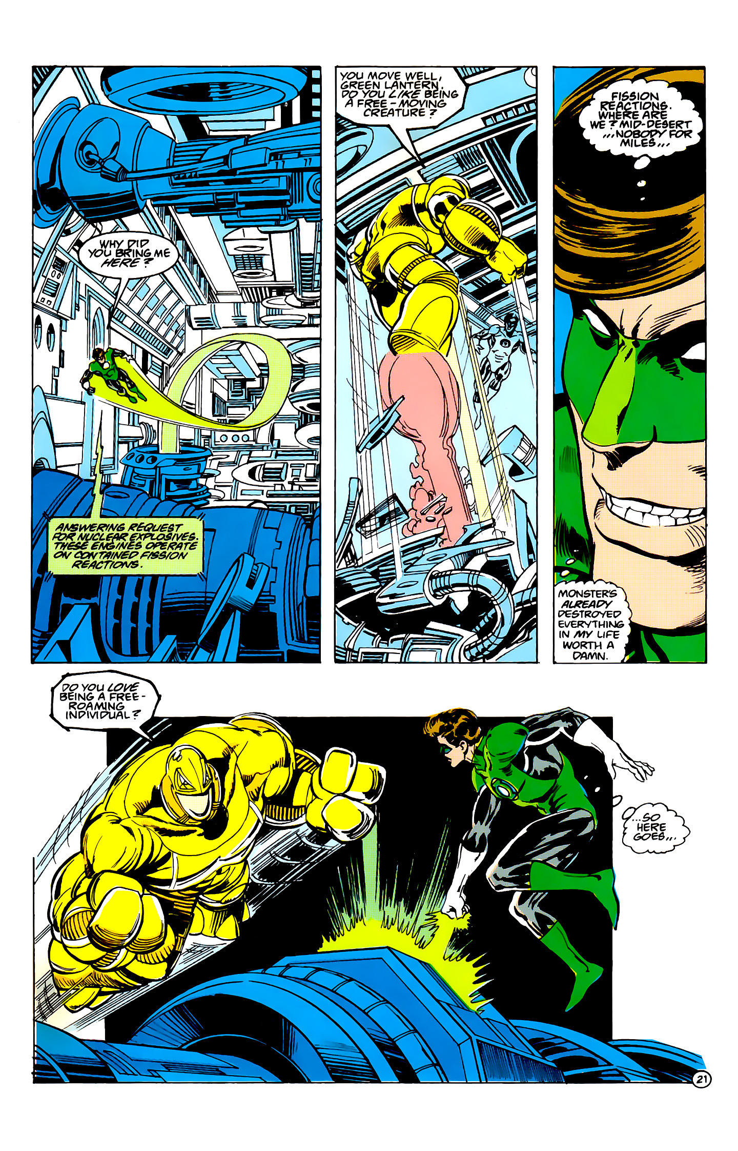 Read online Green Lantern: Emerald Dawn comic -  Issue #3 - 22