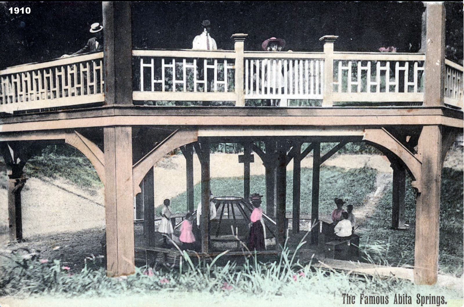 Tammany Family Old Abita Springs Pavilion Postcards