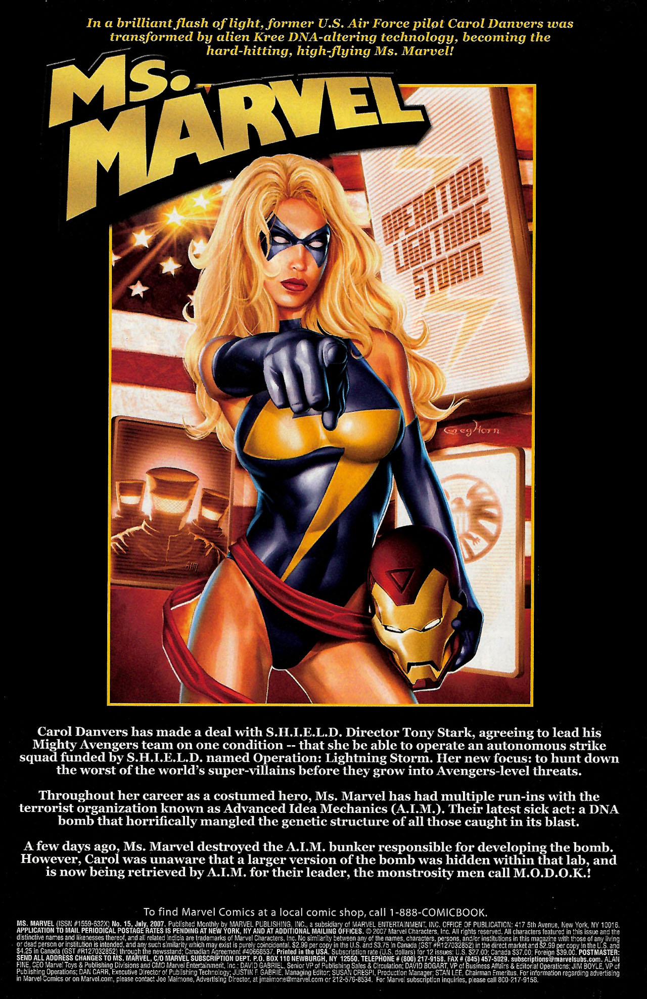 Read online Ms. Marvel (2006) comic -  Issue #15 - 2