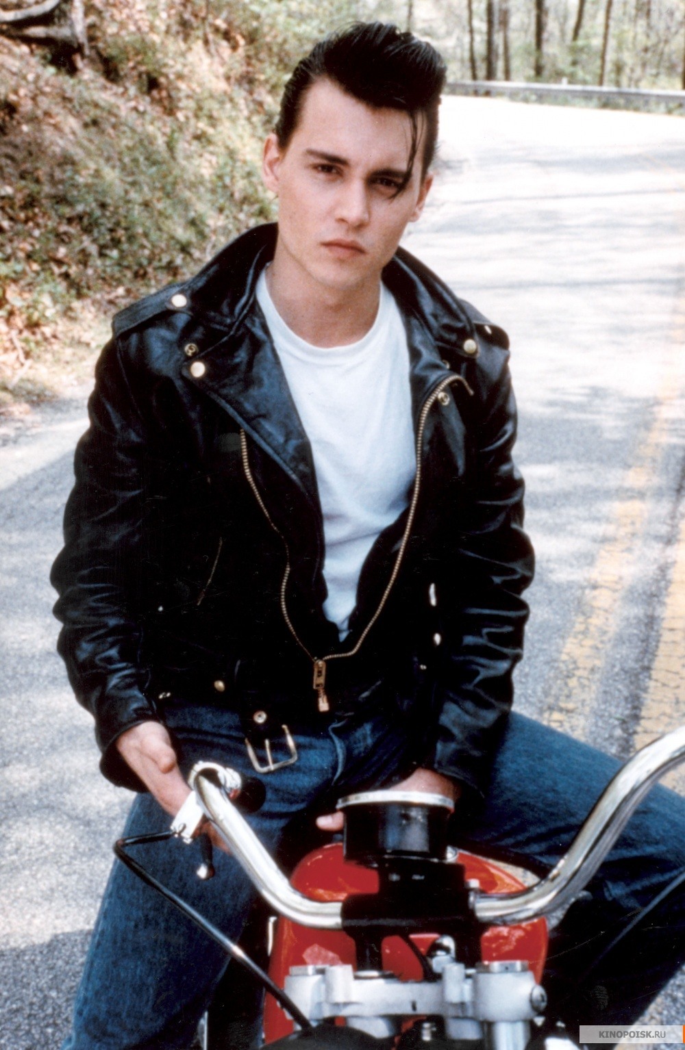 Pictures of Johnny Depp as 1950s Teen Rebel Wade "Cry-Baby" Walker