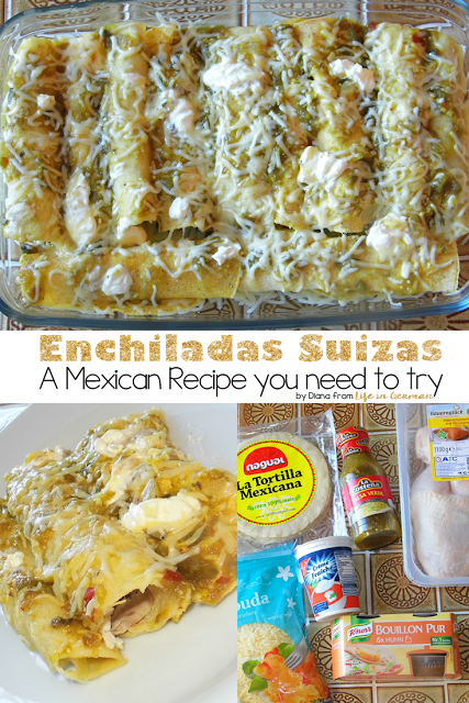 How to make the best Enchildas Suizas in Germany Best Mexican Recipe "Enchildas Suizas"