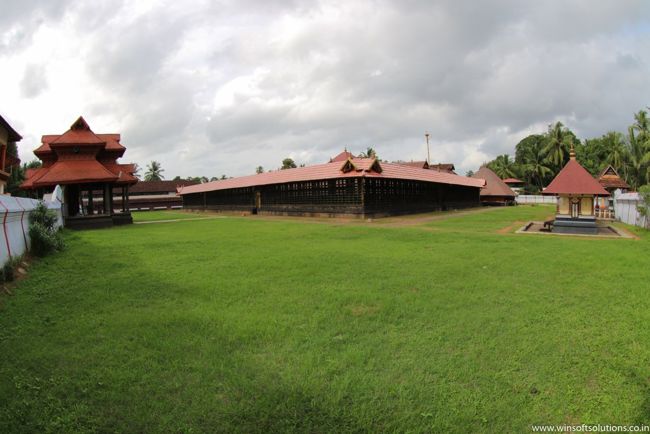 View Of Kidangoor Subramanya Swamy Temple Complex