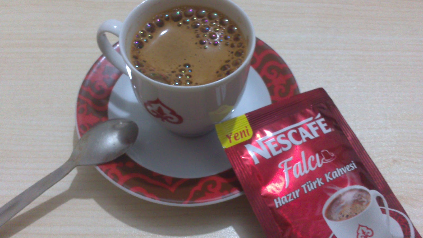 Leithygurumi Nescafe�den Falcı, Hazır Türk Kahvesi