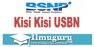 Ujian Sekolah Berstandar Nasional atau yg biasa di kenal dgn Kisi - Kisi USBN Sekolah Menengah Pertama 2018 Full Mata Pelajaran