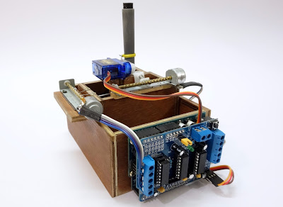 DIY Mini Plotter Made From DVD Drive stepper motors.