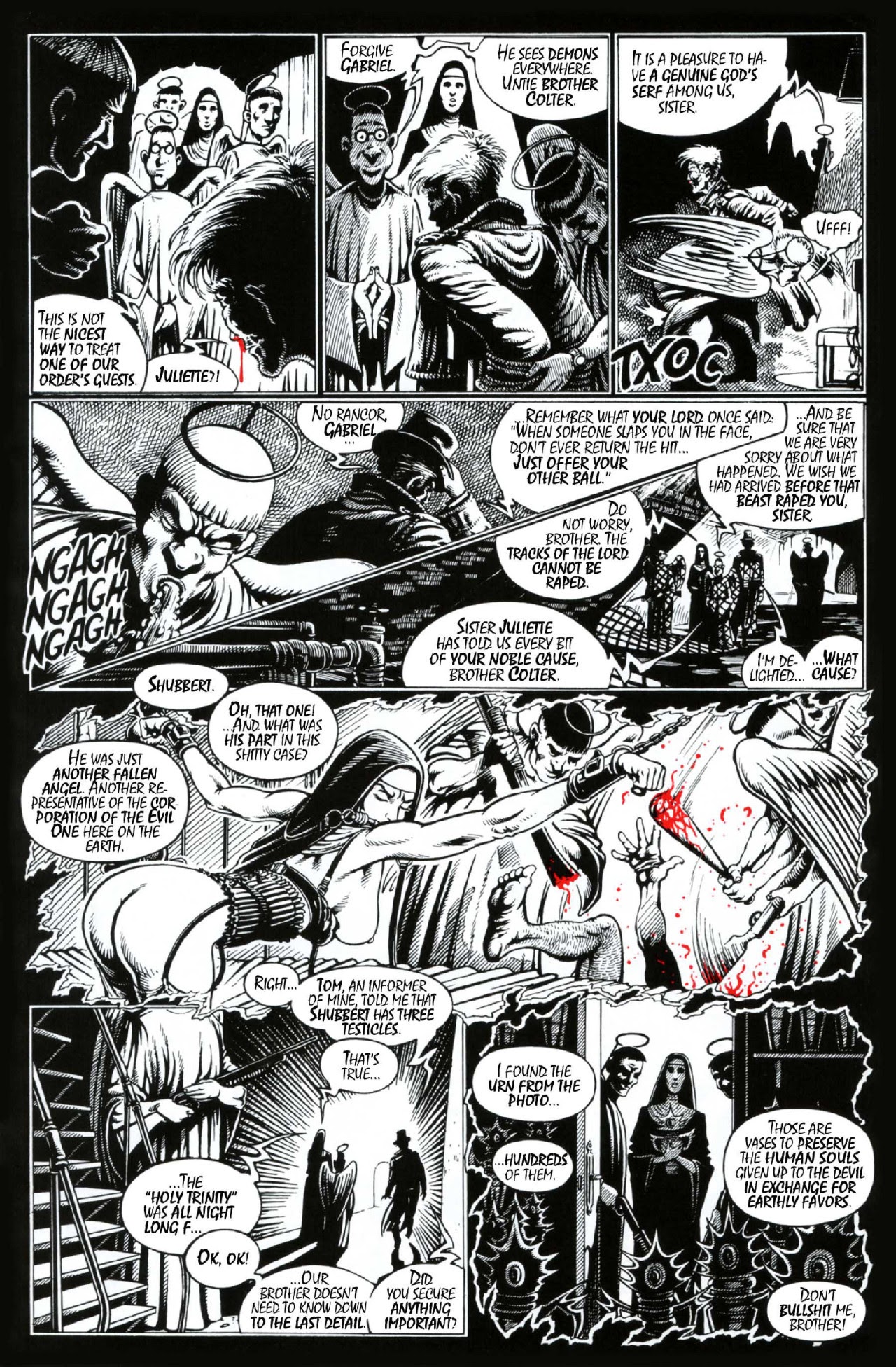 Read online Born in Hell comic -  Issue #2 - 15