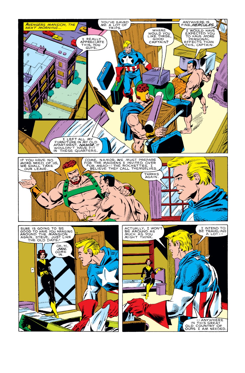 Captain America (1968) Issue #318 #246 - English 6