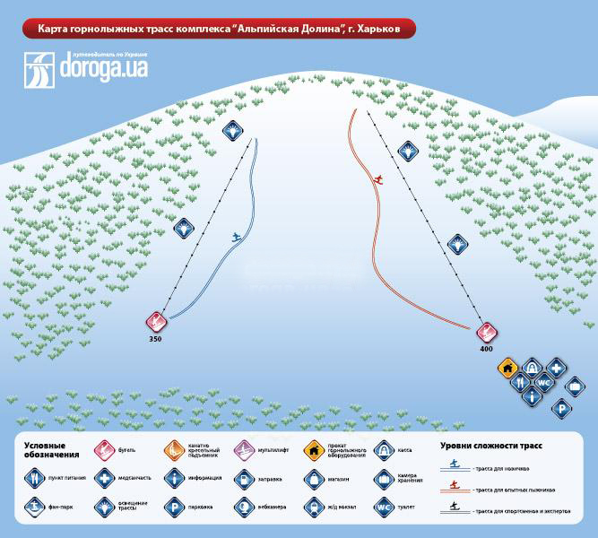 Альпийская долина воронеж карта