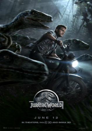 Jurassic World 2015 BRRip 999MB Hindi Dual Audio 720p
