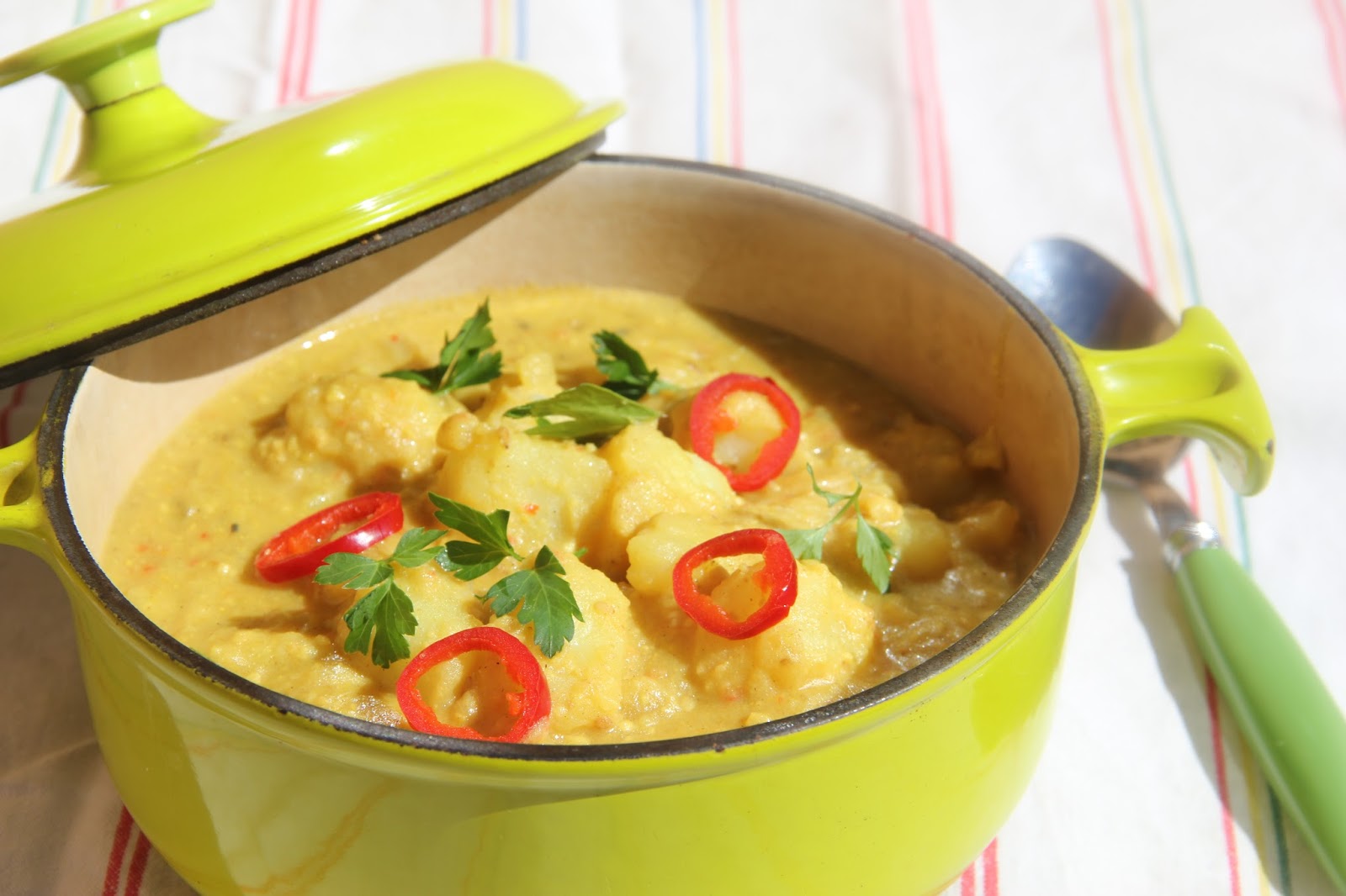 Indisches Kartoffelcurry - ganz ohne Curry - Feelgoodrecipes