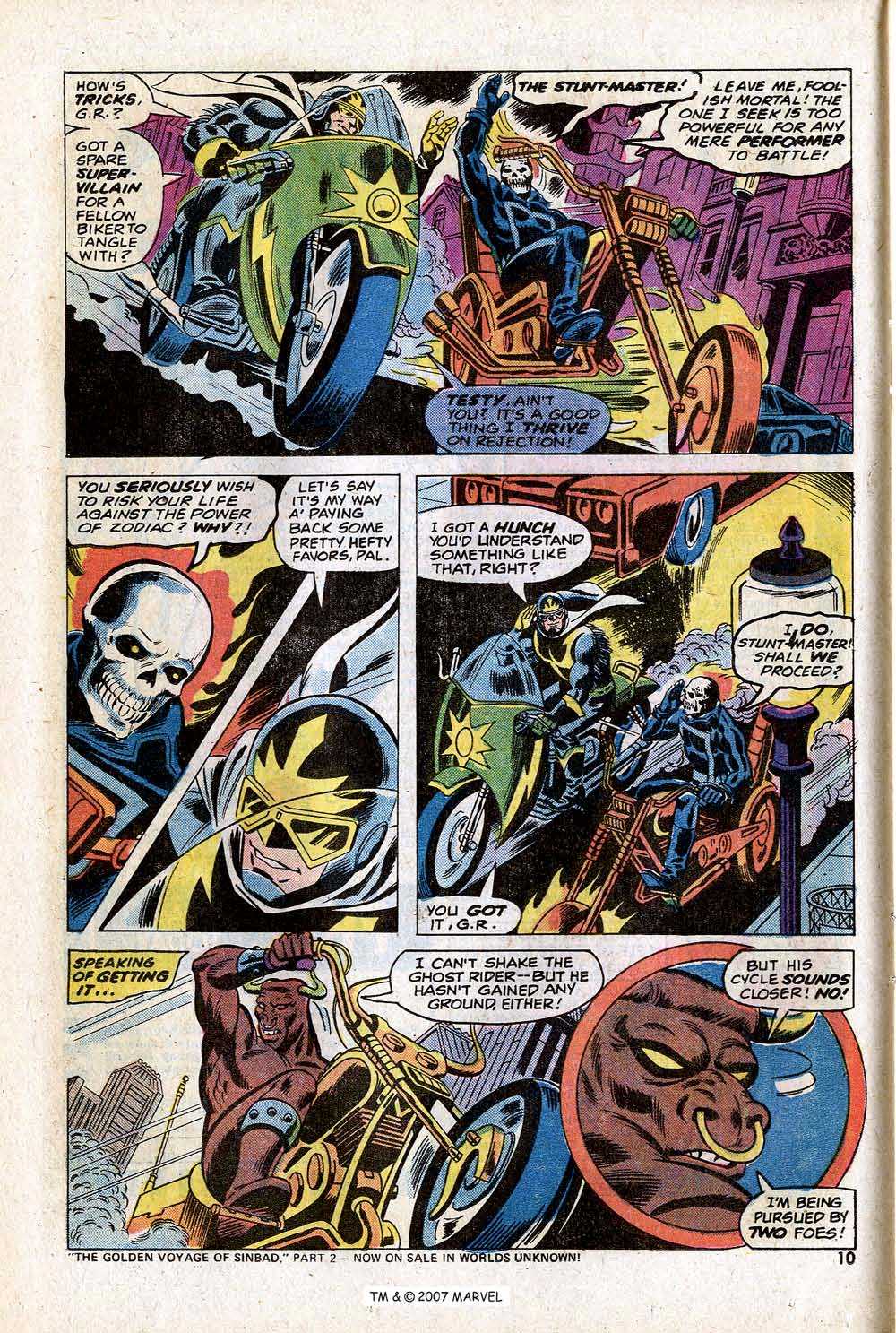 Read online Ghost Rider (1973) comic -  Issue #7 - 12
