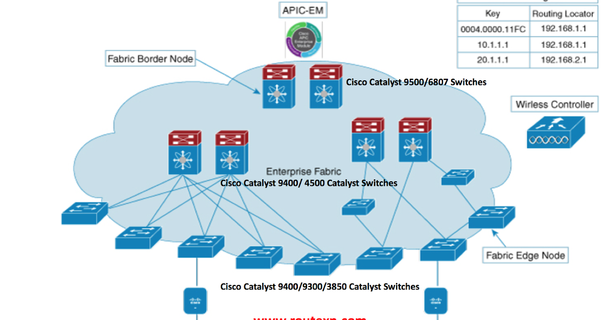Cisco Catalyst 9300 Vs 9400 Vs 9500 Switches Route XP Private Network