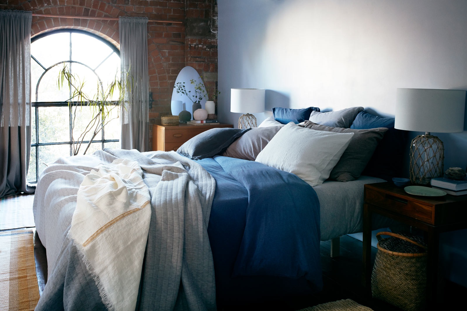 Roupa da cama de flanela by Zara Home Decoração e Ideias
