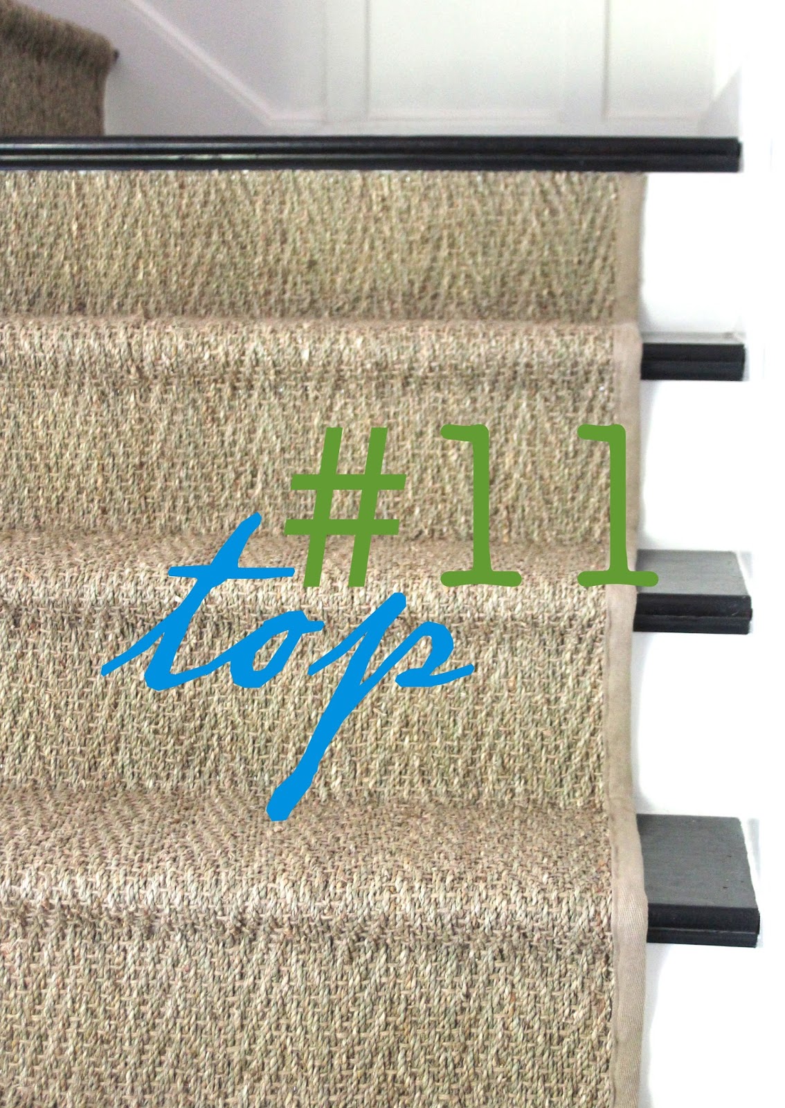 How To Install A Seagrass Stair Runner Shine Your Light