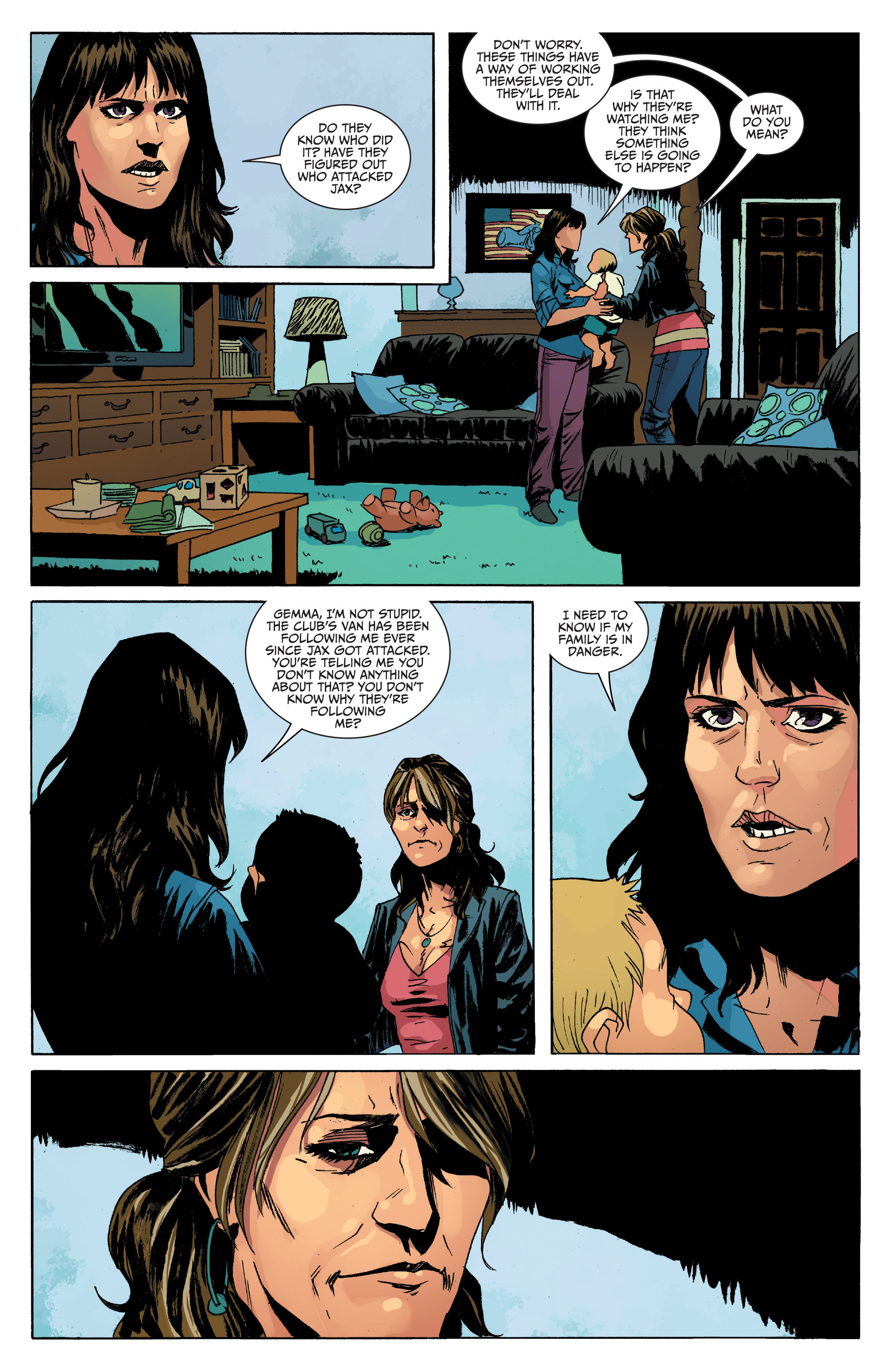 Read online Sons of Anarchy comic -  Issue #9 - 15