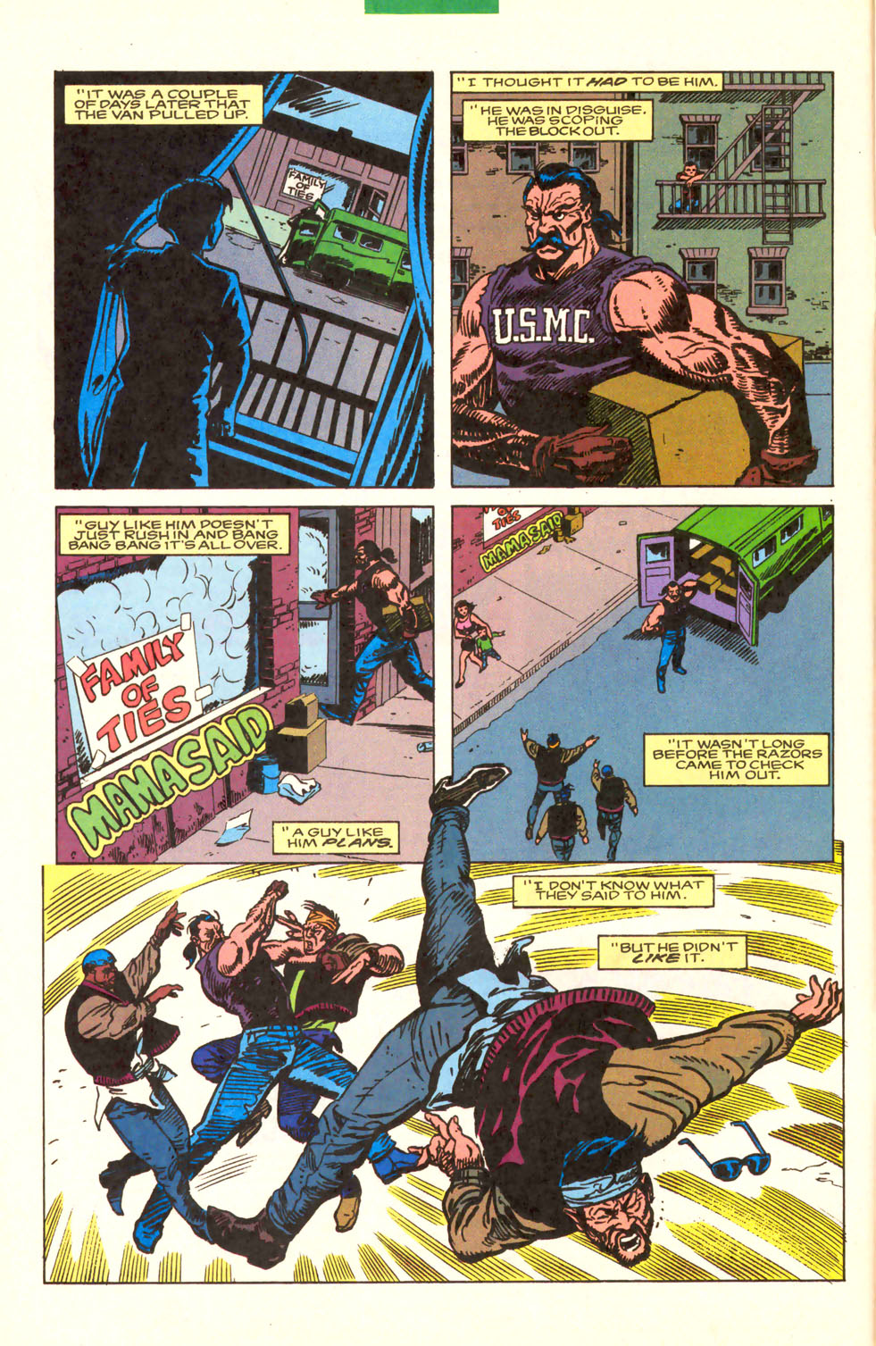 Read online The Punisher (1987) comic -  Issue #93 - Killing Streets - 8