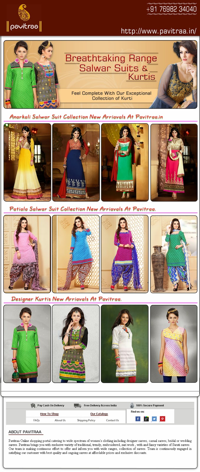 Buy the latest Salwar Kameez And Sarees