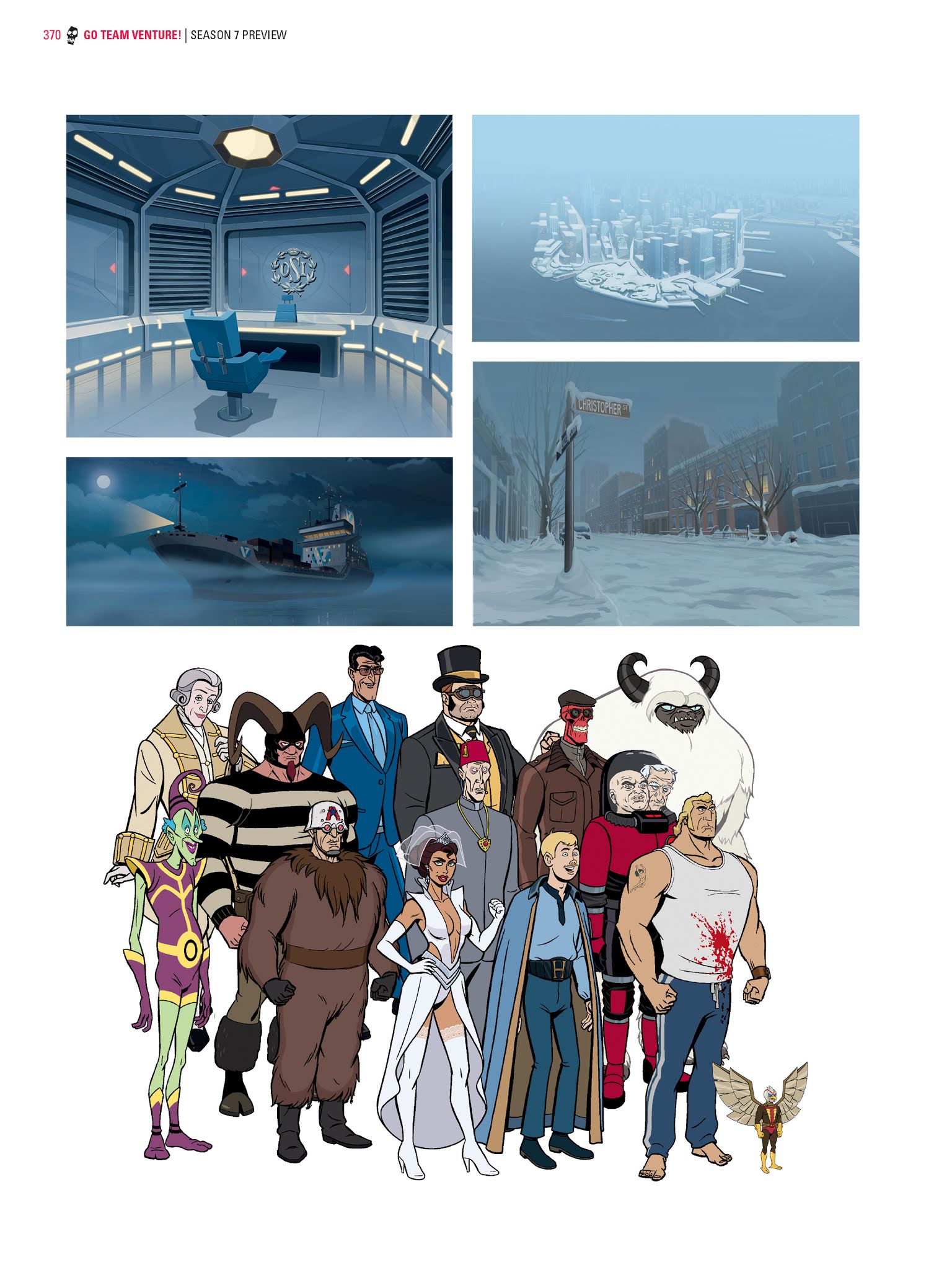 Read online Go Team Venture!: The Art and Making of The Venture Bros. comic -  Issue # TPB (Part 4) - 67